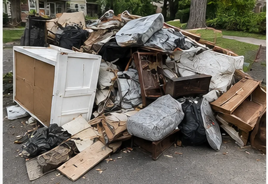 Items prepared for removal